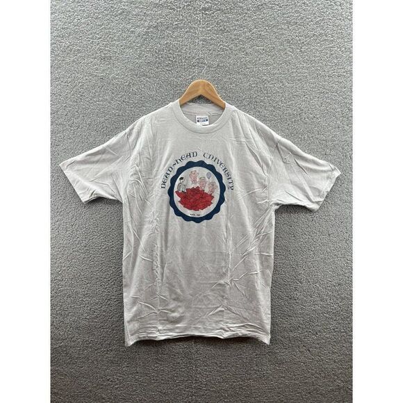 Hanes Grateful Dead Head University College Parody Vintage 80’s T-Shirt Size XL